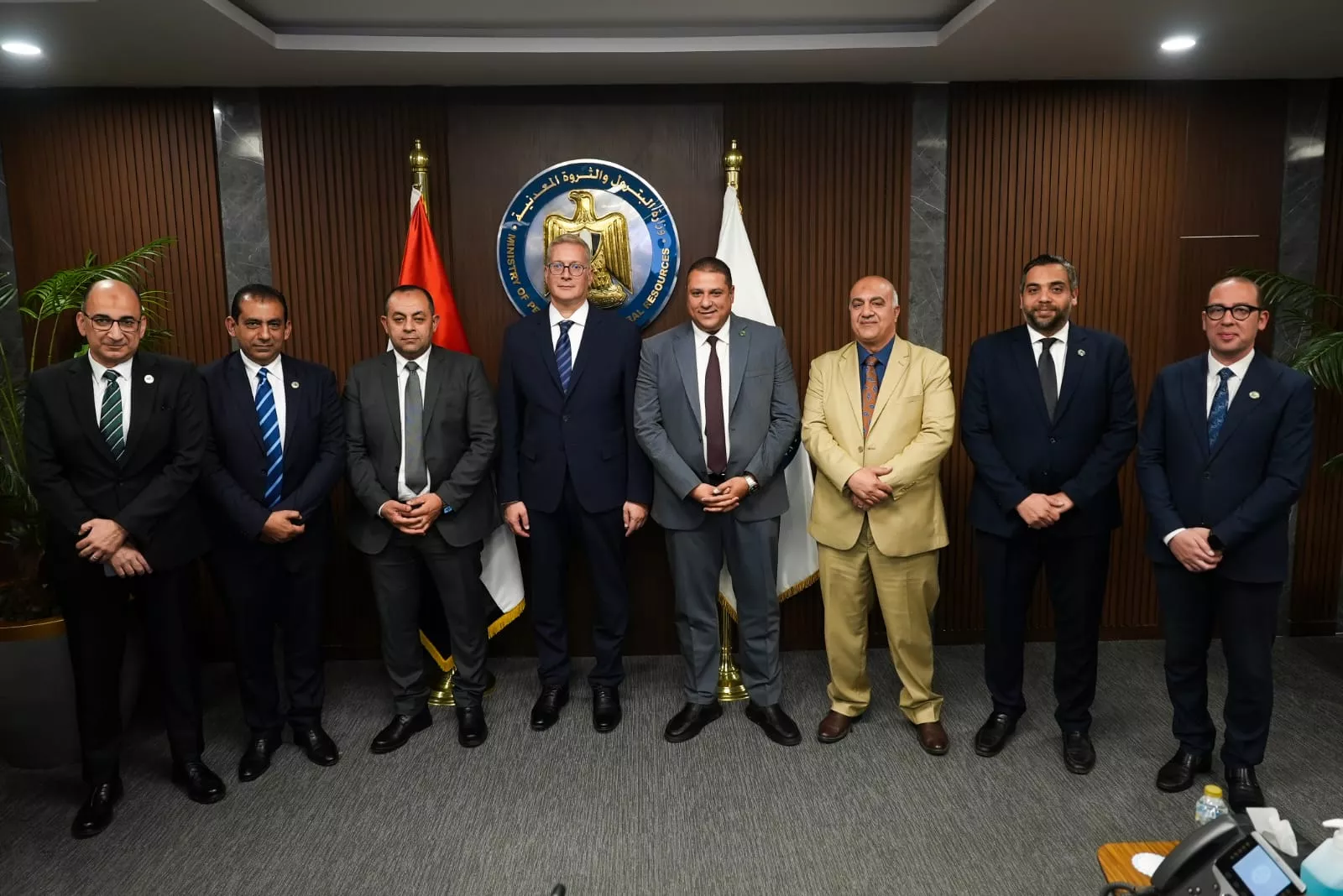 وزير البترول يشهد أعمال الجمعية العامة لشركة كارجاس
