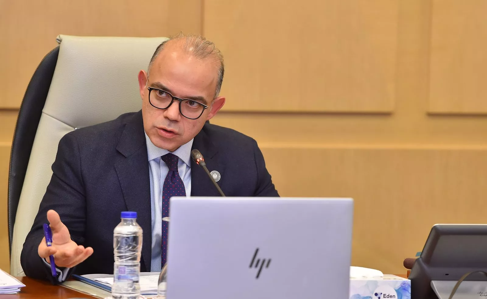 الدكتور محمد فريد وزير الاستثمار