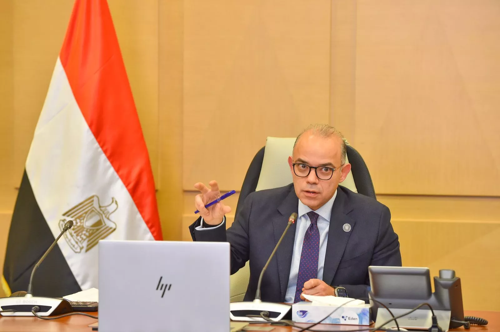 الدكتور محمد فريد وزير الاستثمار