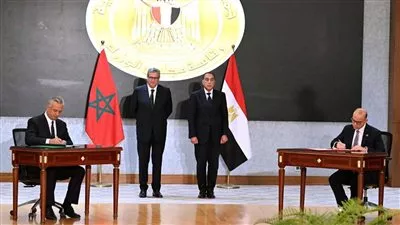 مصر والمغرب توقعان مذكرة تفاهم لتعزيز العلاقات الاستثمارية بين البلدين