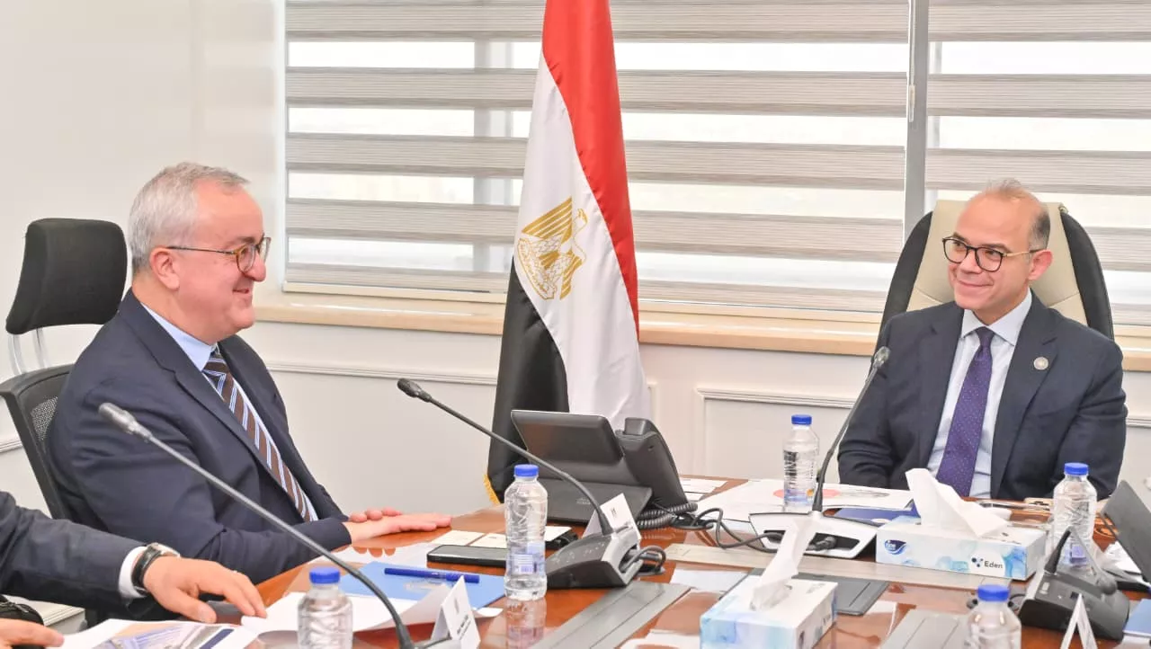 وزير الاستثمار يجتمع مع مسؤولي شركة ألستوم