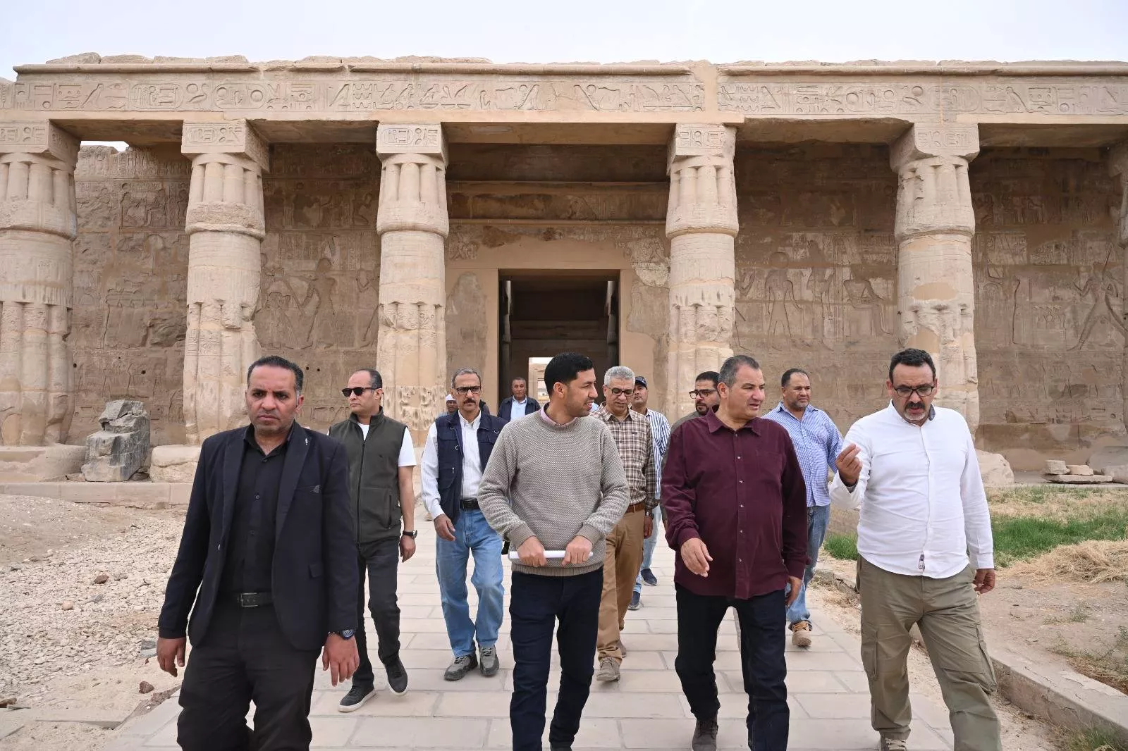 بدء مشروعات ترميم وتطوير معابد الأقصر والكرنك