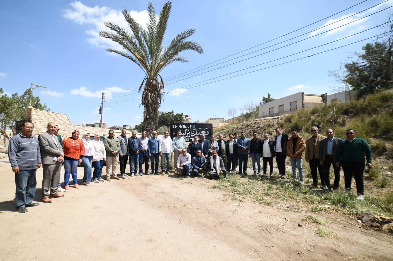 جولة لبحث تطوير منطقة بهبيت الحجارة
