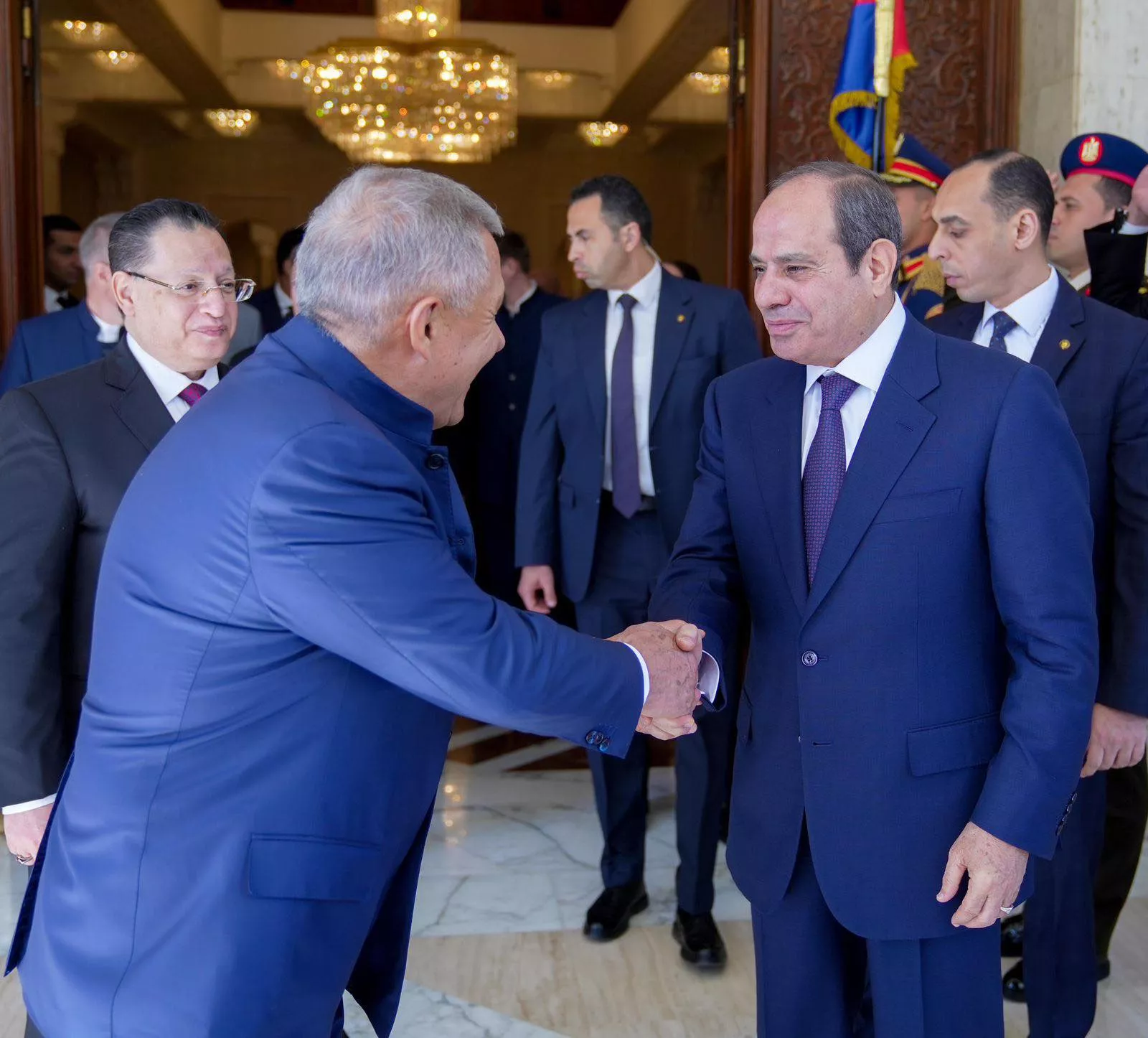الرئيس السيسي يلتقي رئيس جمهورية تتارستان
