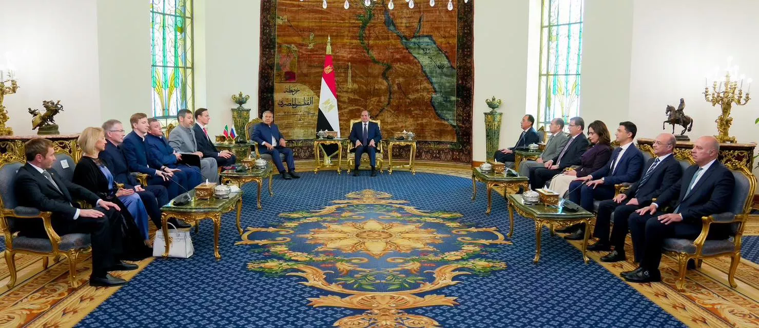 الرئيس السيسي يلتقي رئيس جمهورية تتارستان