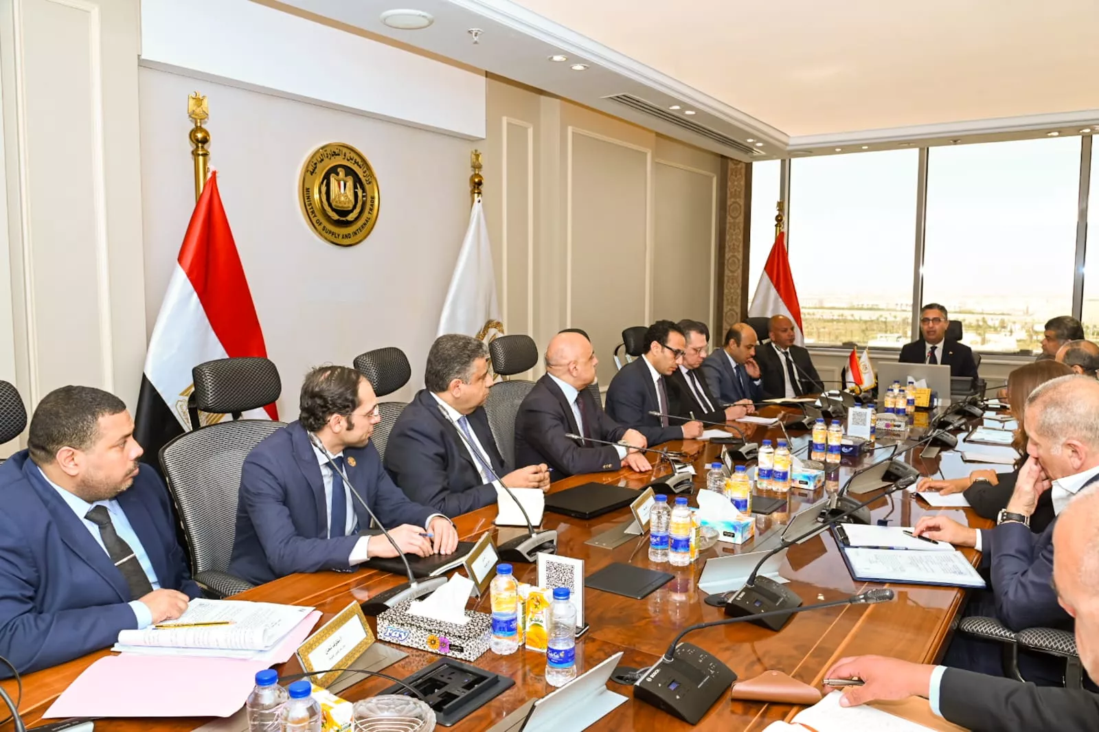 وزير التموين يترأس أول اجتماع للجنة العليا للمشروع القومي كاري أون