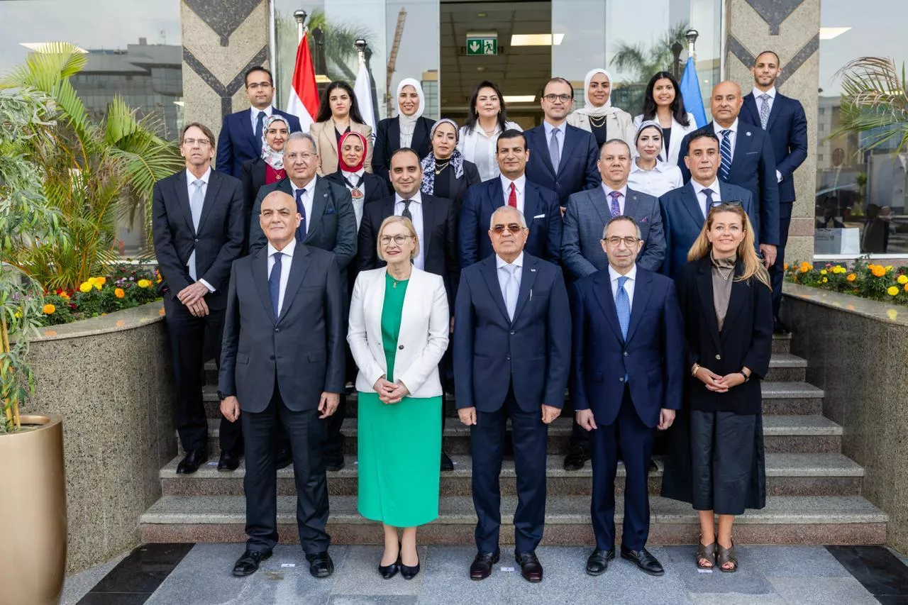 وحدة مكافحة غسل الأموال تستقبل وفد مكتب الأمم المتحدة