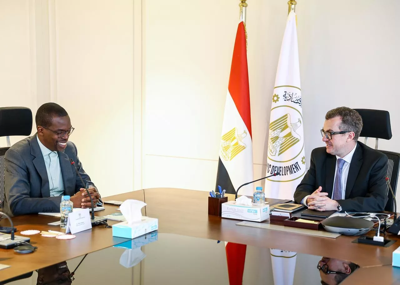 وزير التخطيط يجتمع مع ممثلي البنك الإفريقي للتنمية