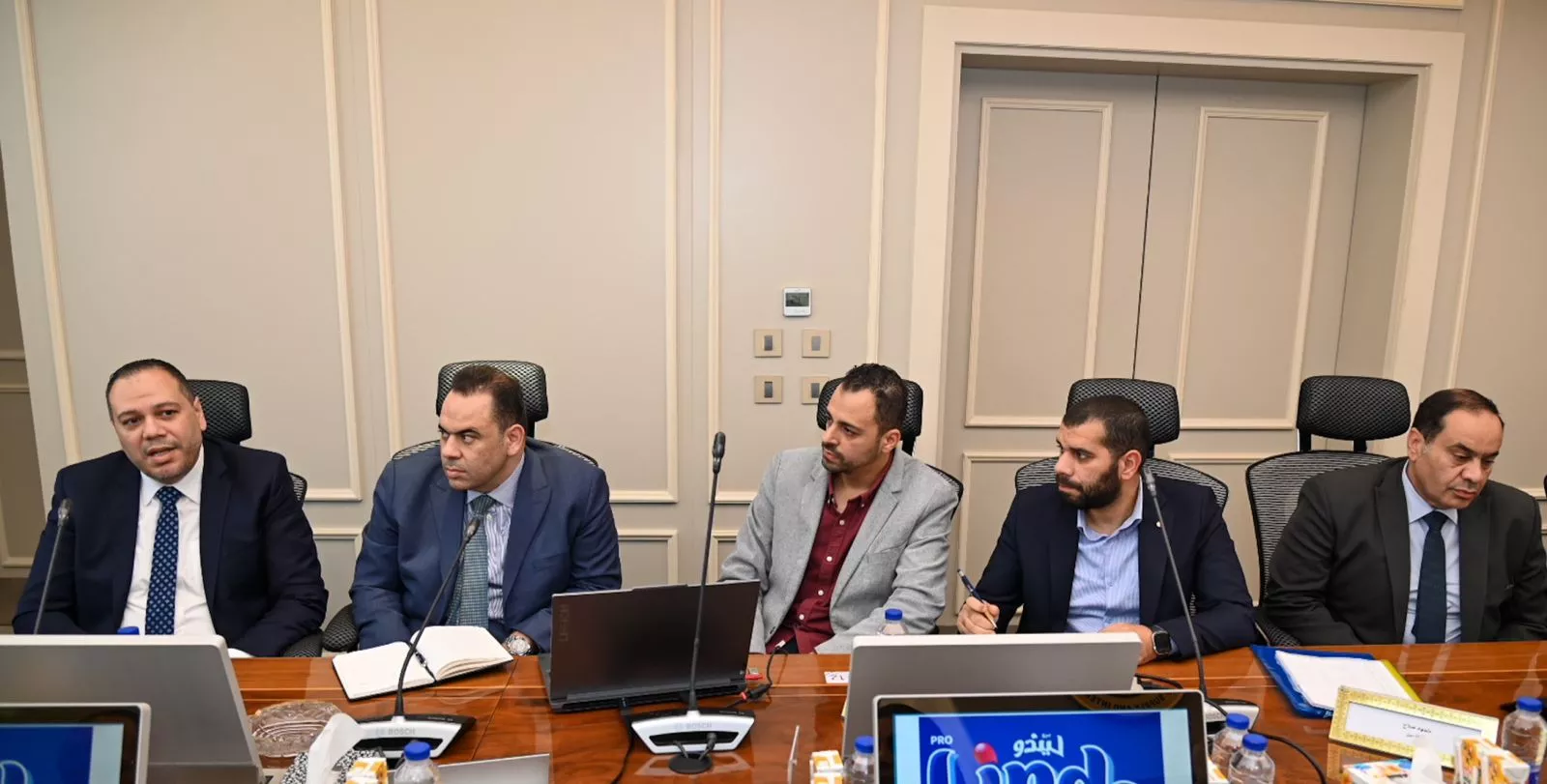 وزير التموين يعقد اجتماعًا مع شركة سُبل للاستثمار التجاري