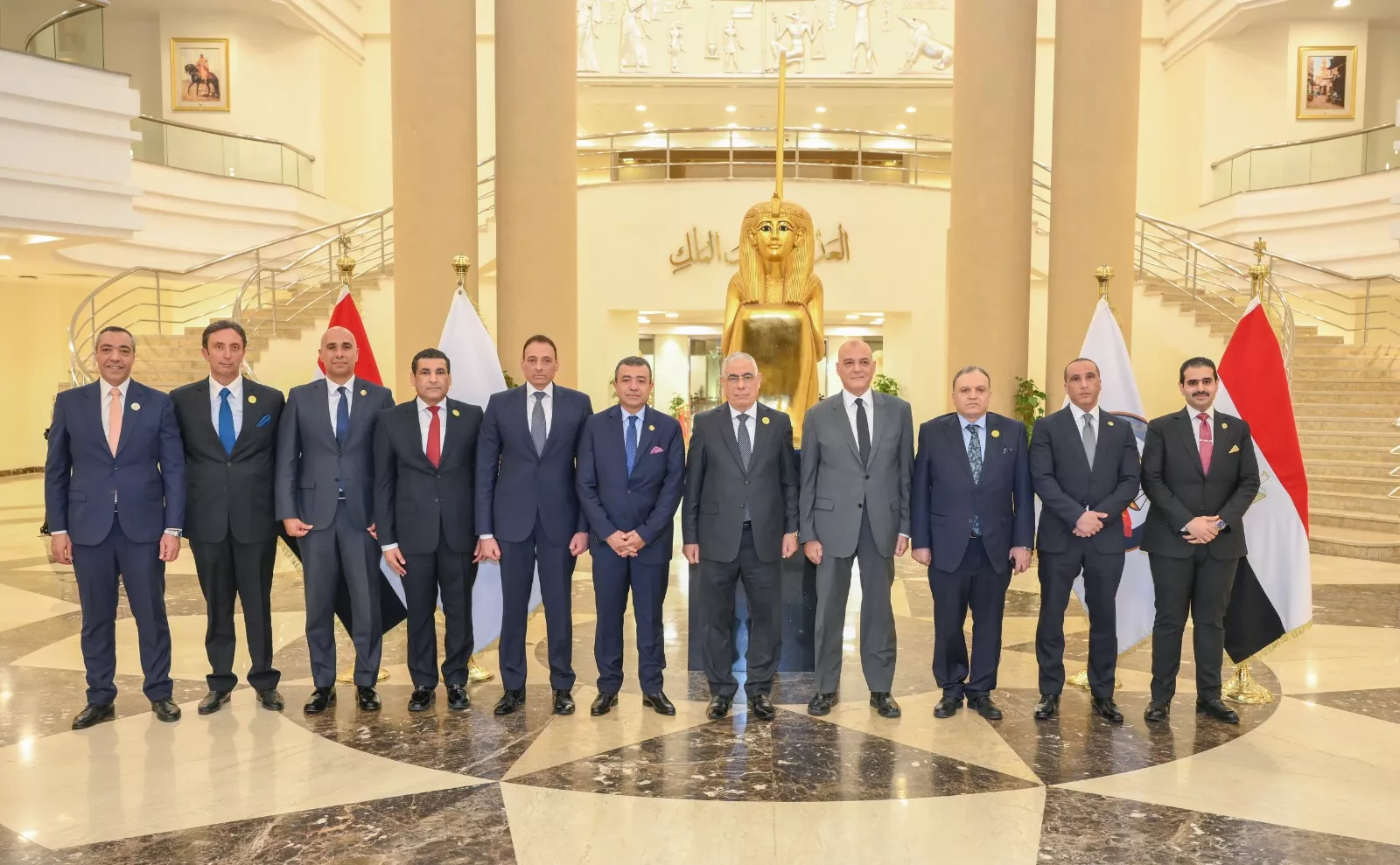 النيابة العامة تشهد احتفالية بمقر مكتب النائب العام مع عدد من كبار مسؤولي الوزارات والجهات المعنية