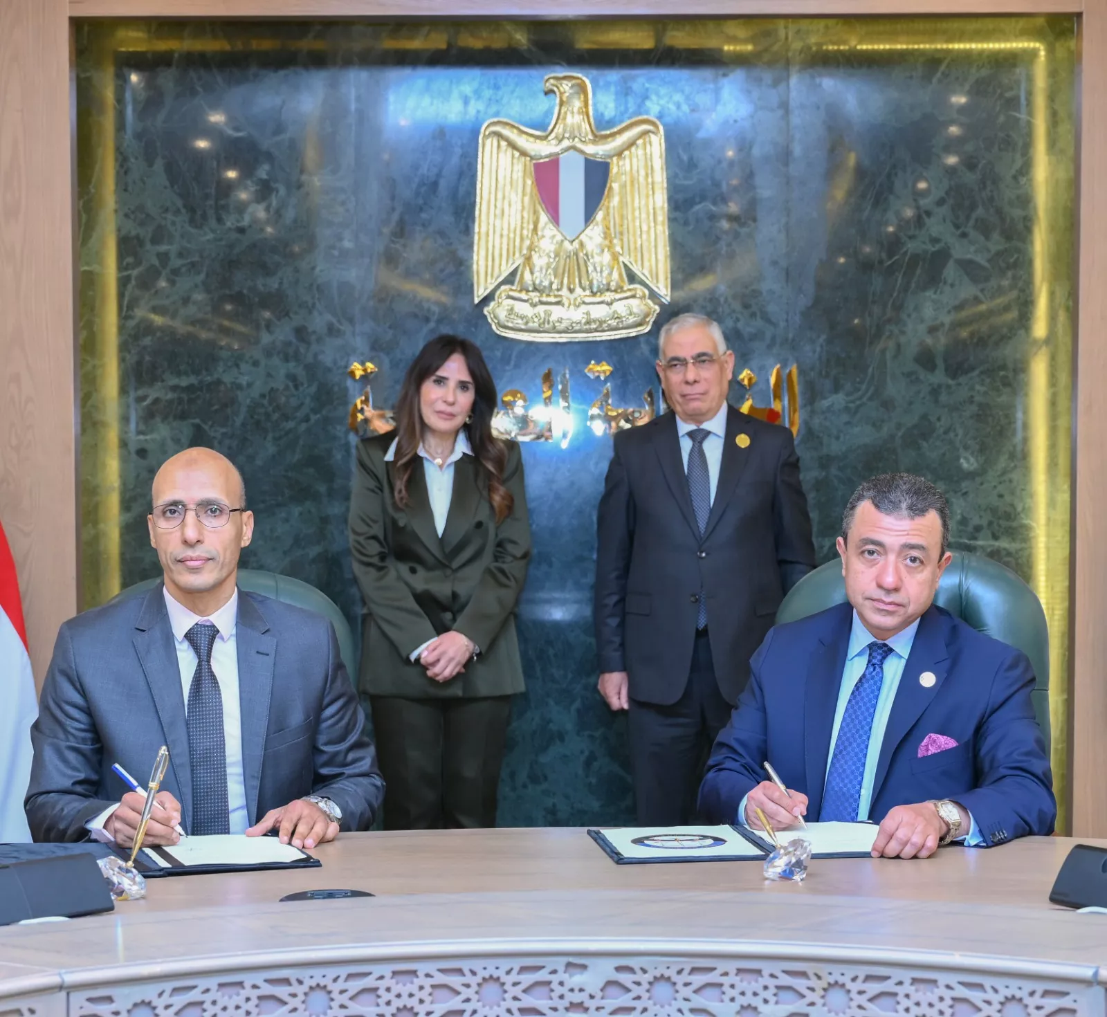 النيابة العامة تشهد احتفالية بمقر مكتب النائب العام مع عدد من كبار مسؤولي الوزارات والجهات المعنية