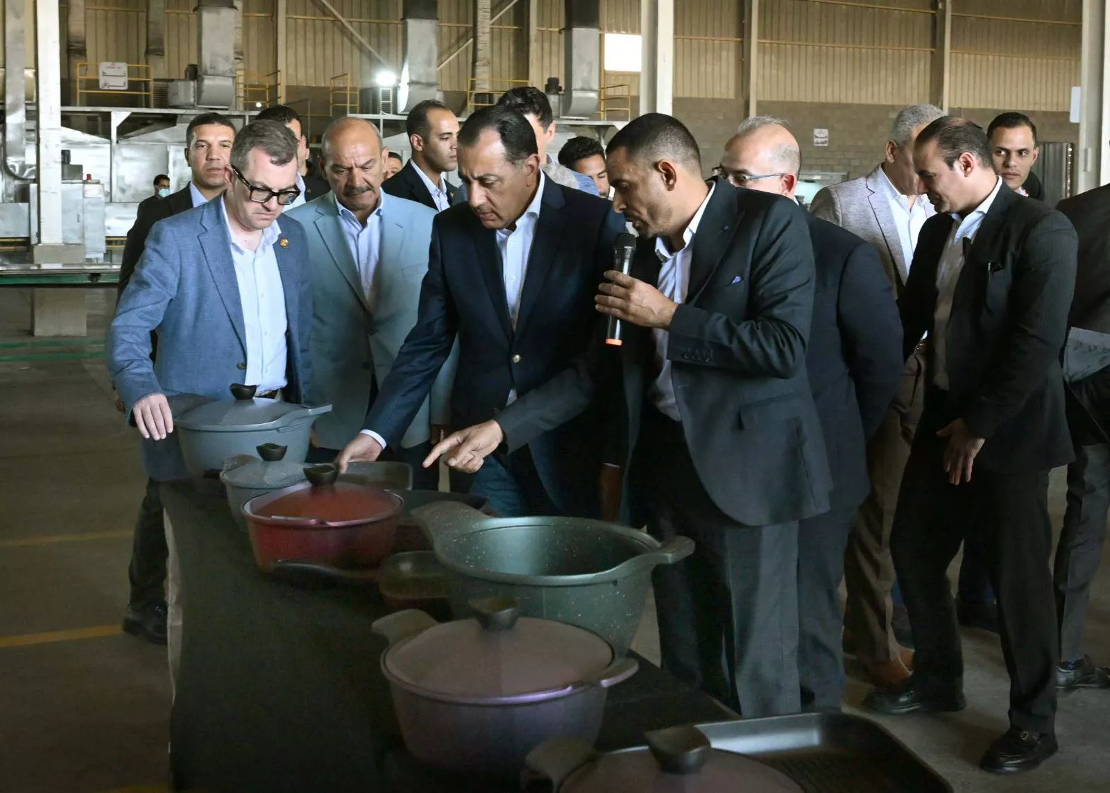 رئيس الوزراء يفتتح مصنع نيو سيفلون لمنتجات الألومنيوم