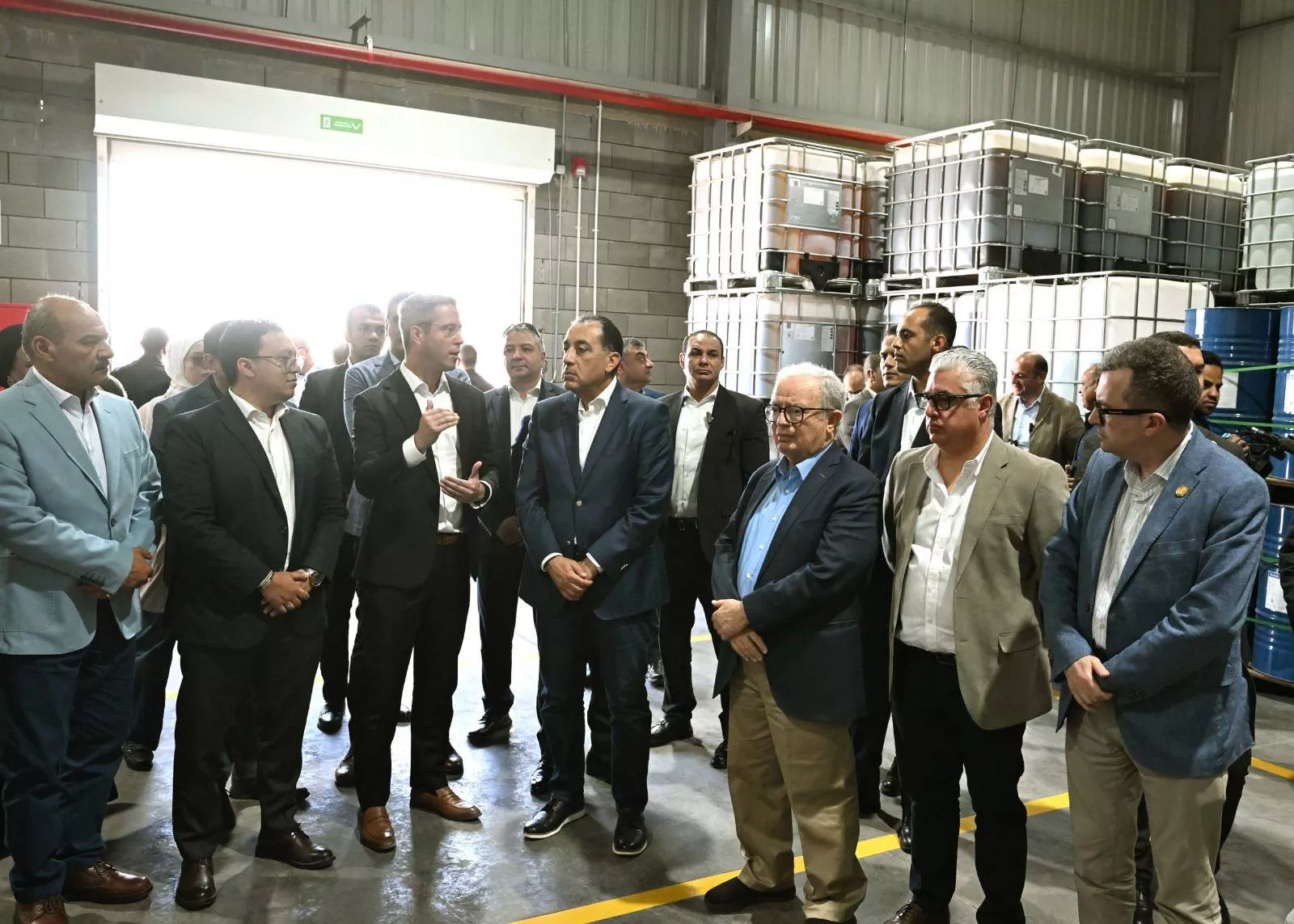 رئيس الوزراء يفتتح مصنع بيرل بولي يوريثان