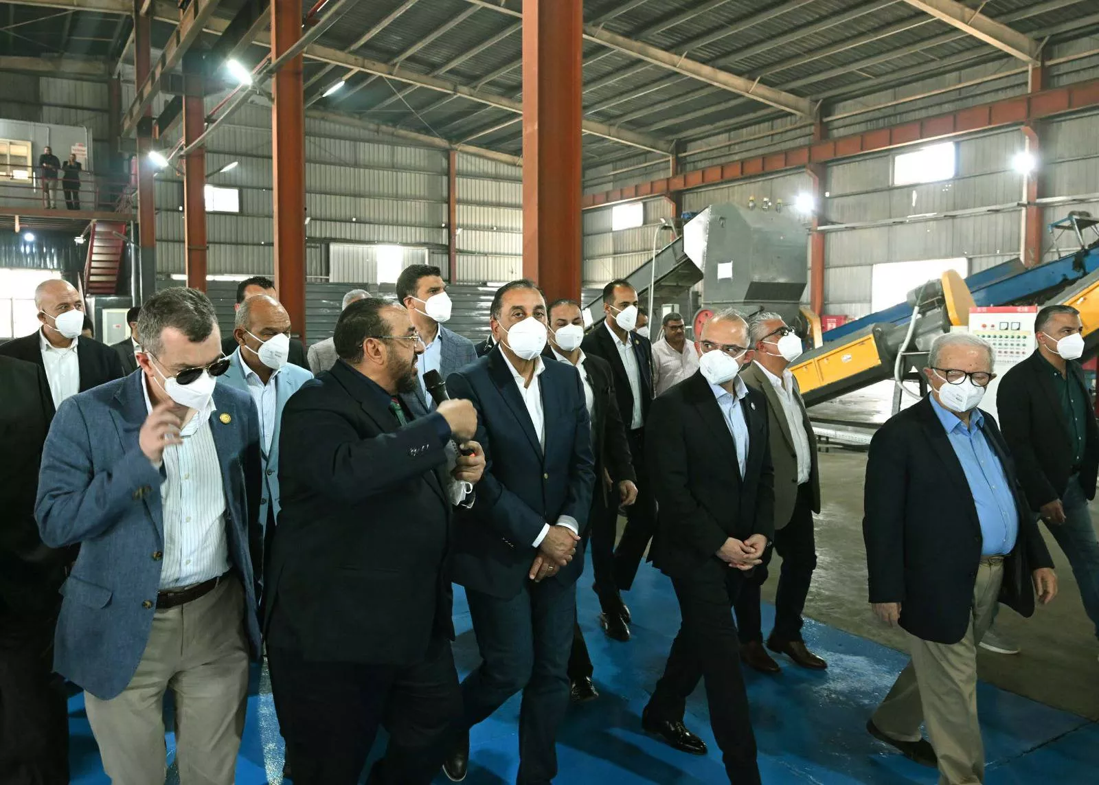 رئيس الوزراء يفتتح مصنع جرين ريسايكل