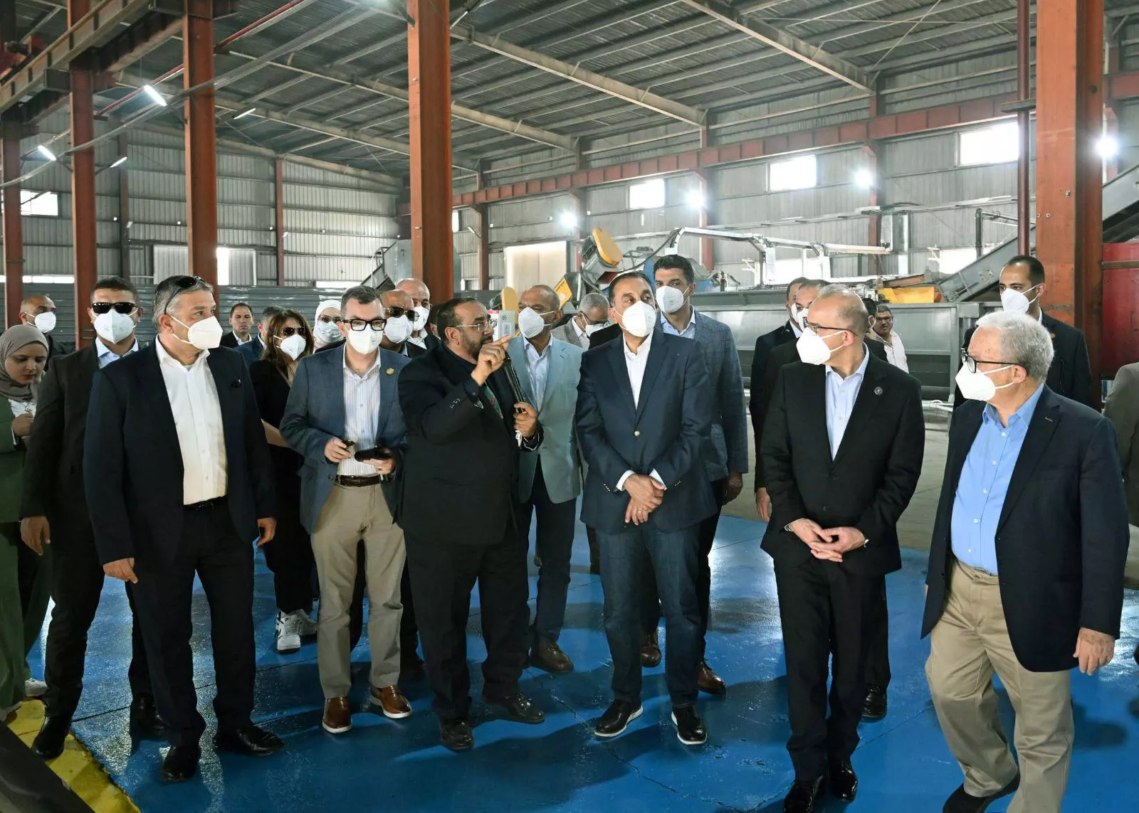 رئيس الوزراء يفتتح مصنع جرين ريسايكل