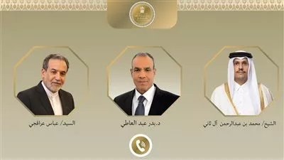وزير «الخارجية» يبحث مع نظيريه القطري والإيراني جهود التهدئة الإقليمية