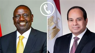 الرئيس السيسي يبحث سبل تعزيز العلاقات بين مصر وكينيا