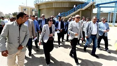وزيرة «الإسكان» تتفقد مشروعات مياه الشرب والصرف الصحي بمحافظة الأقصر