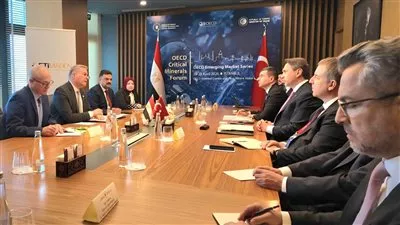 مباحثات مصرية - تركية لتعزيز التعاون في مجالات التعدين والطاقة