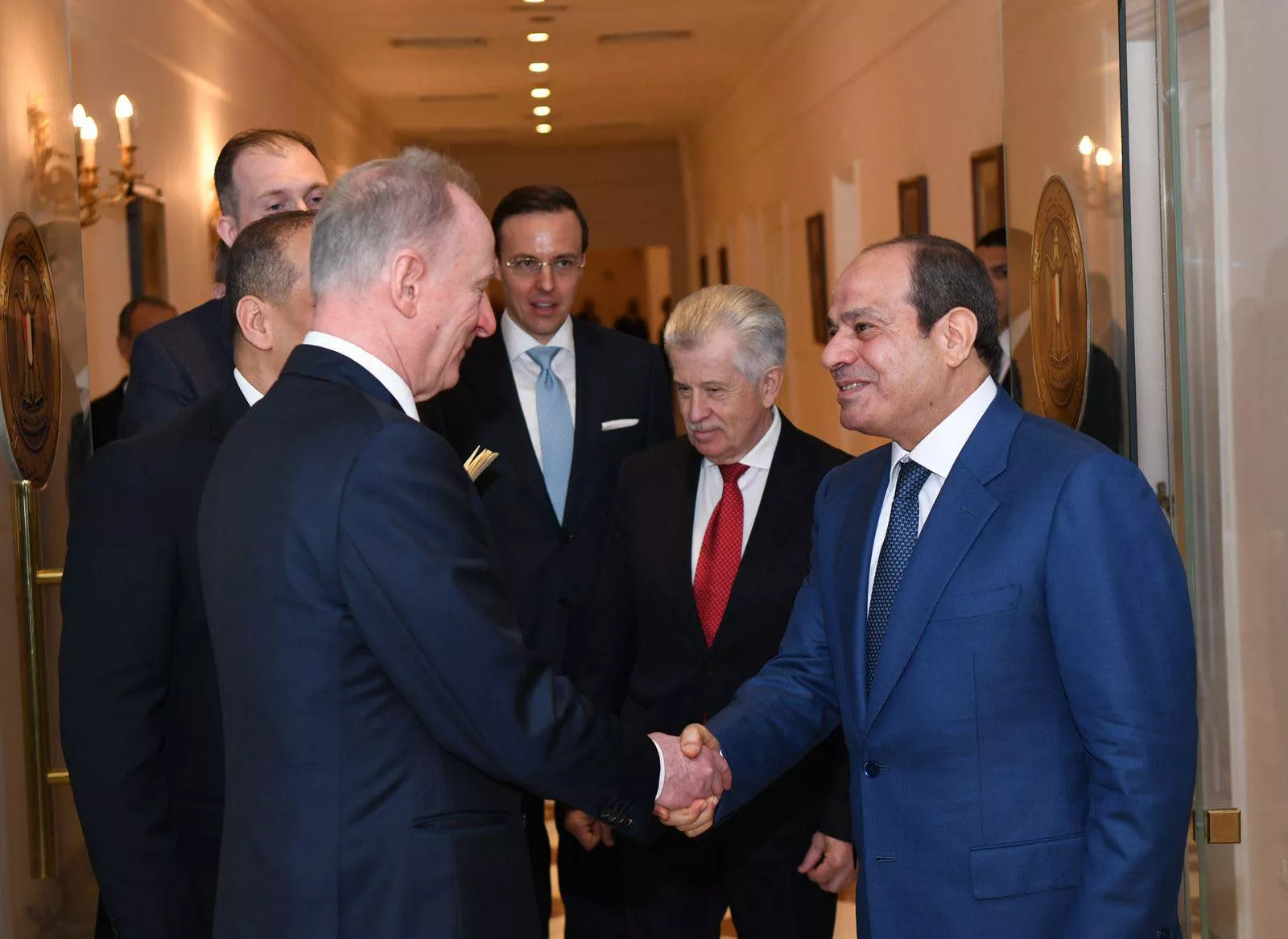الرئيس عبد الفتاح السيسي يلتقي نيكولاي باتروشيف