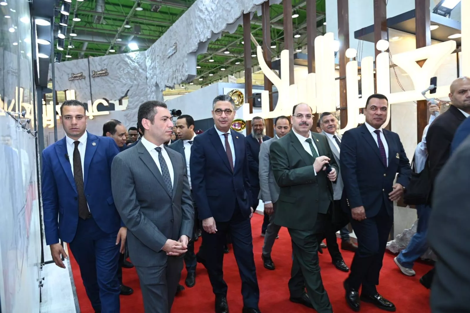 وزير التموين يفتتح معرض سيراميكا ماركت & هوميكس
