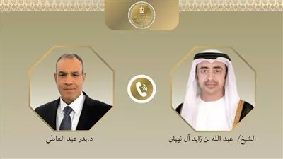 وزير «الخارجية» يبحث مع نظيره الإماراتي التطورات المتلاحقة في المنطقة