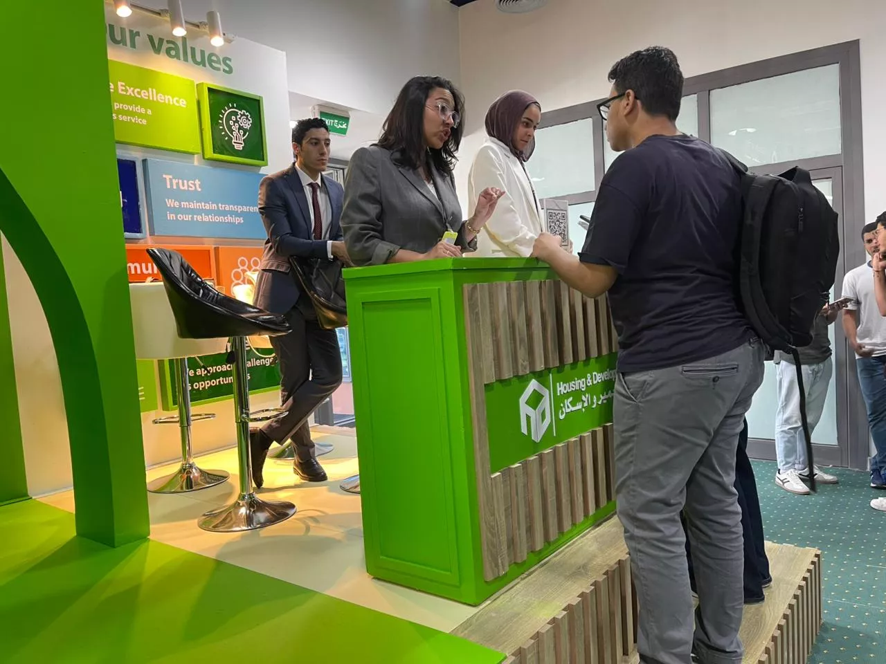 بنك التعمير والإسكان يشارك في رعاية الملتقى التوظيفي بالجامعة الألمانية بالقاهرة
