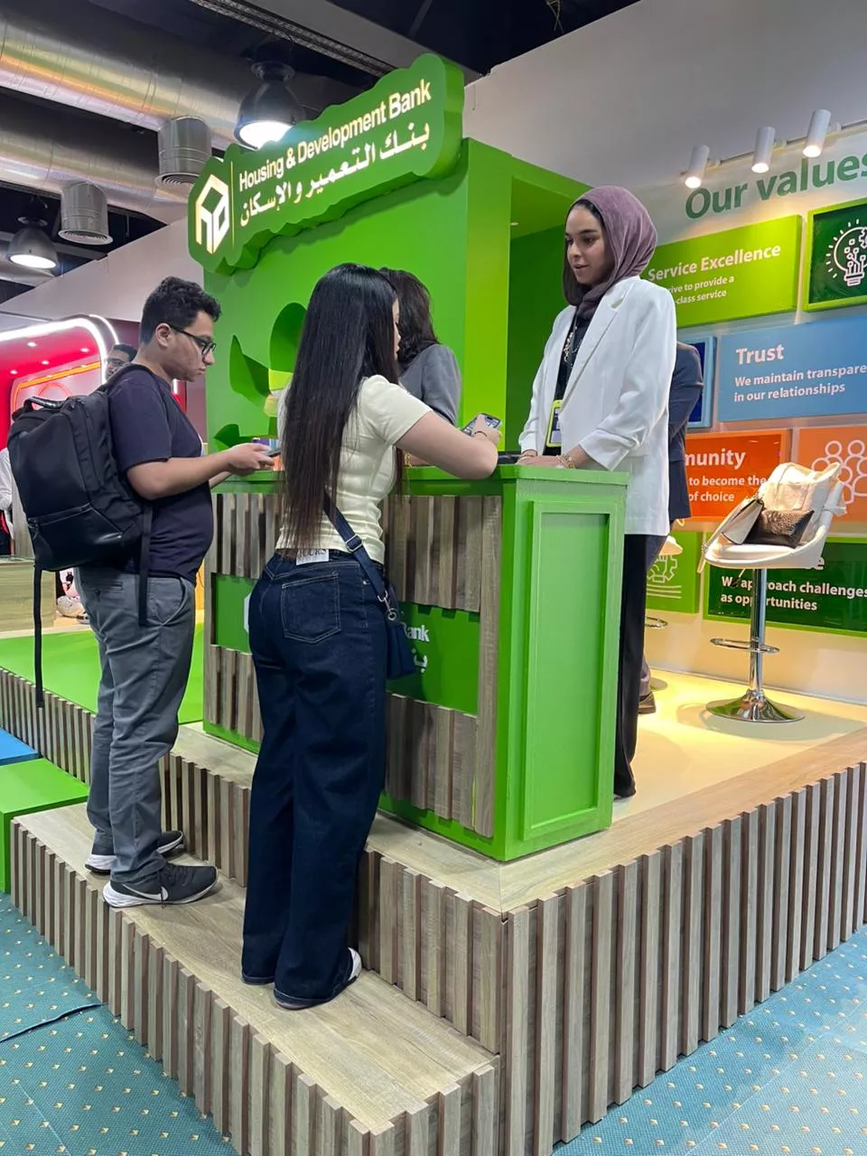 بنك التعمير والإسكان يشارك في رعاية الملتقى التوظيفي بالجامعة الألمانية بالقاهرة