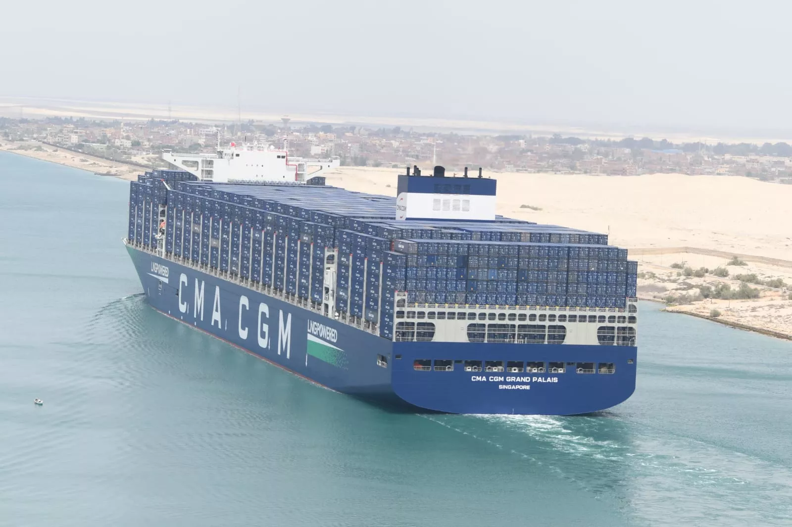 سفينة الحاويات العملاقة CMA CGM GRAND PALAIS