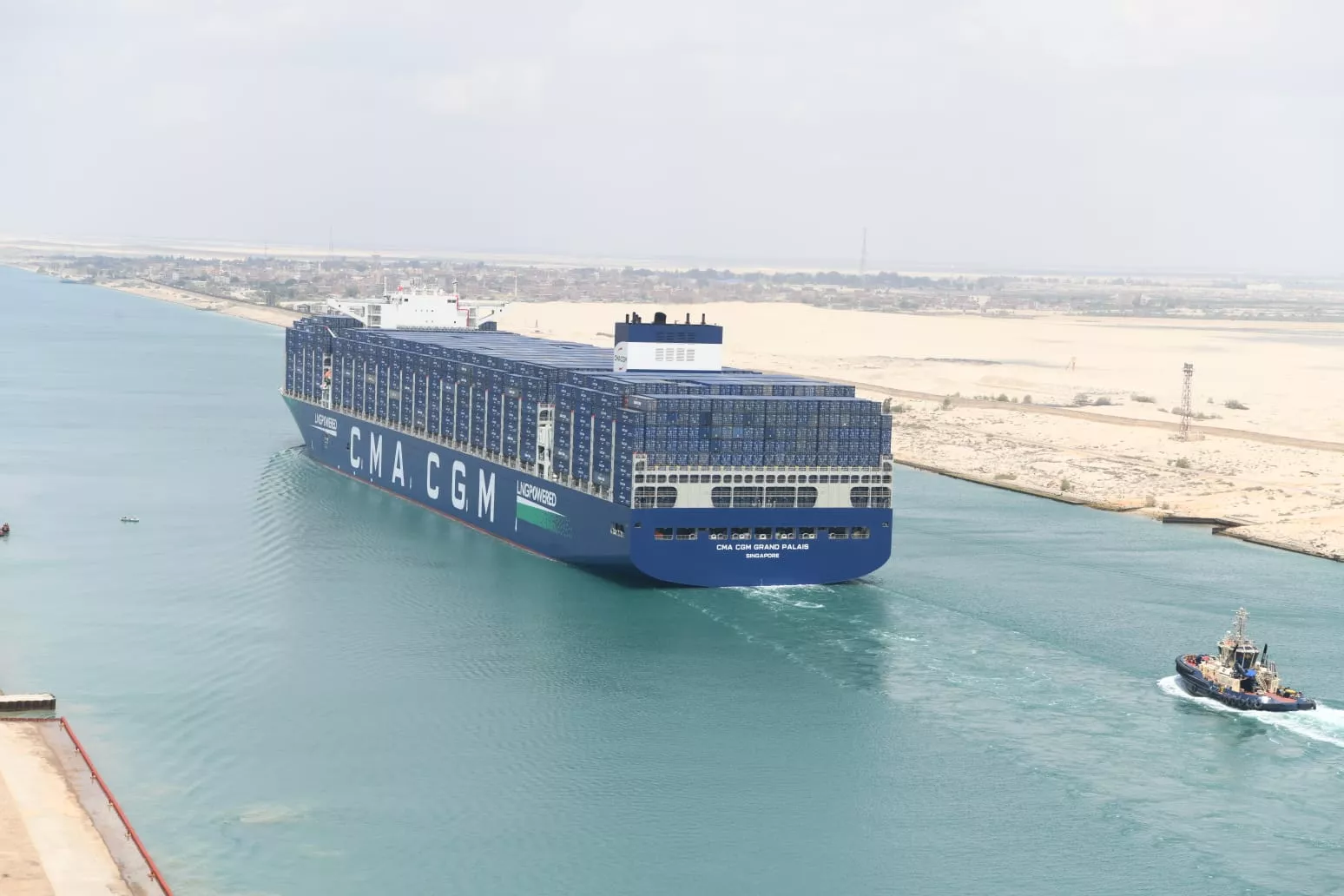سفينة الحاويات العملاقة CMA CGM GRAND PALAIS