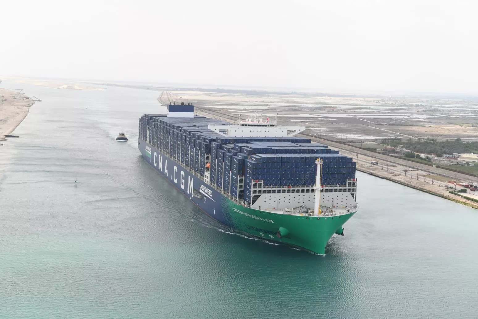 سفينة الحاويات العملاقة CMA CGM GRAND PALAIS