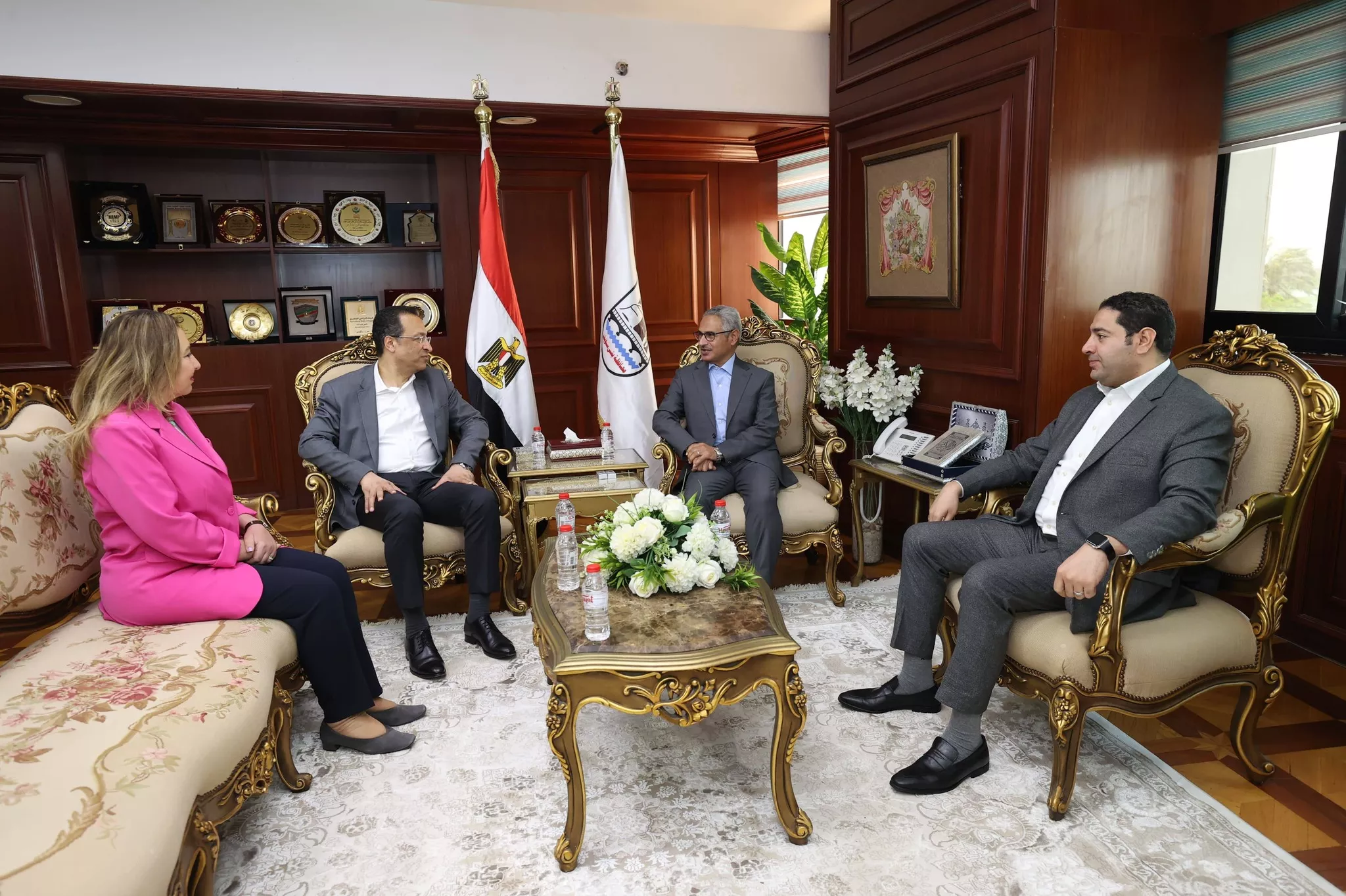 توقيع مذكرتي التفاهم بين وزارة الاتصالات ومحافظ بني سويف