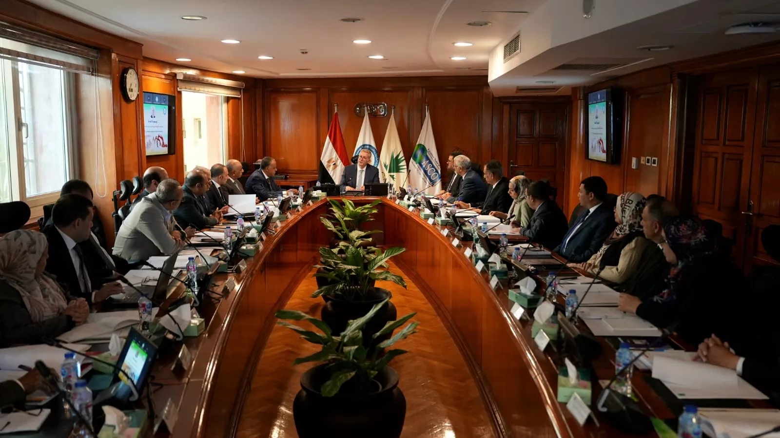 وزير البترول خلال الجمعية العامة لشركة فوسفات مصر