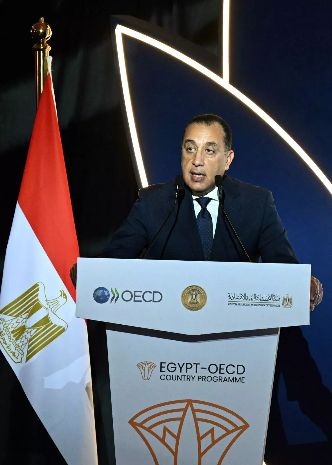 كلمة رئيس الوزراء خلال البرنامج القُطري بين مصر ومنظمة التعاون الاقتصادي والتنمية