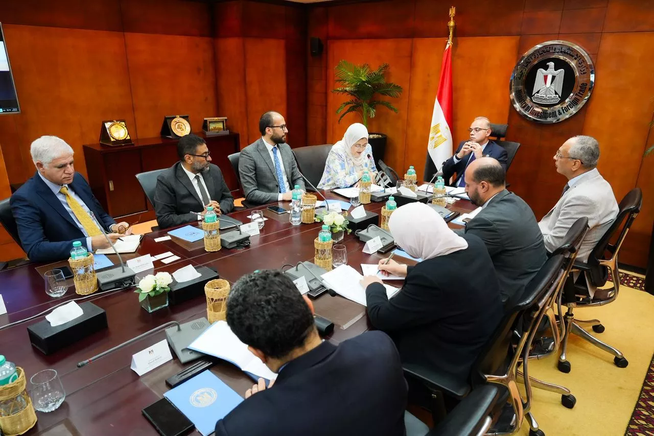 وزير الاستثمار يجتمع مع وفد منظمة الأمم المتحدة للتنمية الصناعية يونيدو