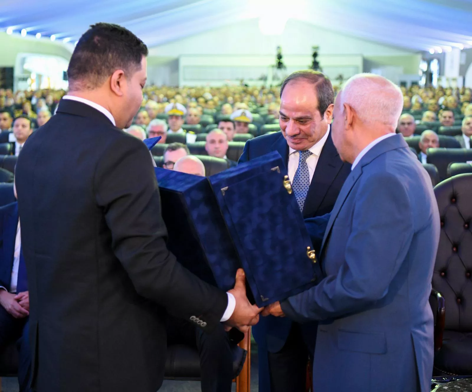 الرئيس السيسي يشارك في احتفال عيد العمال