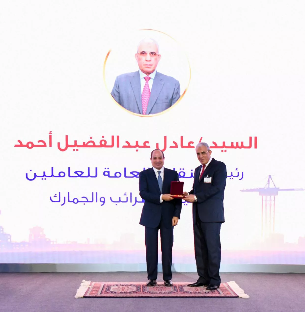 الرئيس السيسي يشارك في احتفال عيد العمال