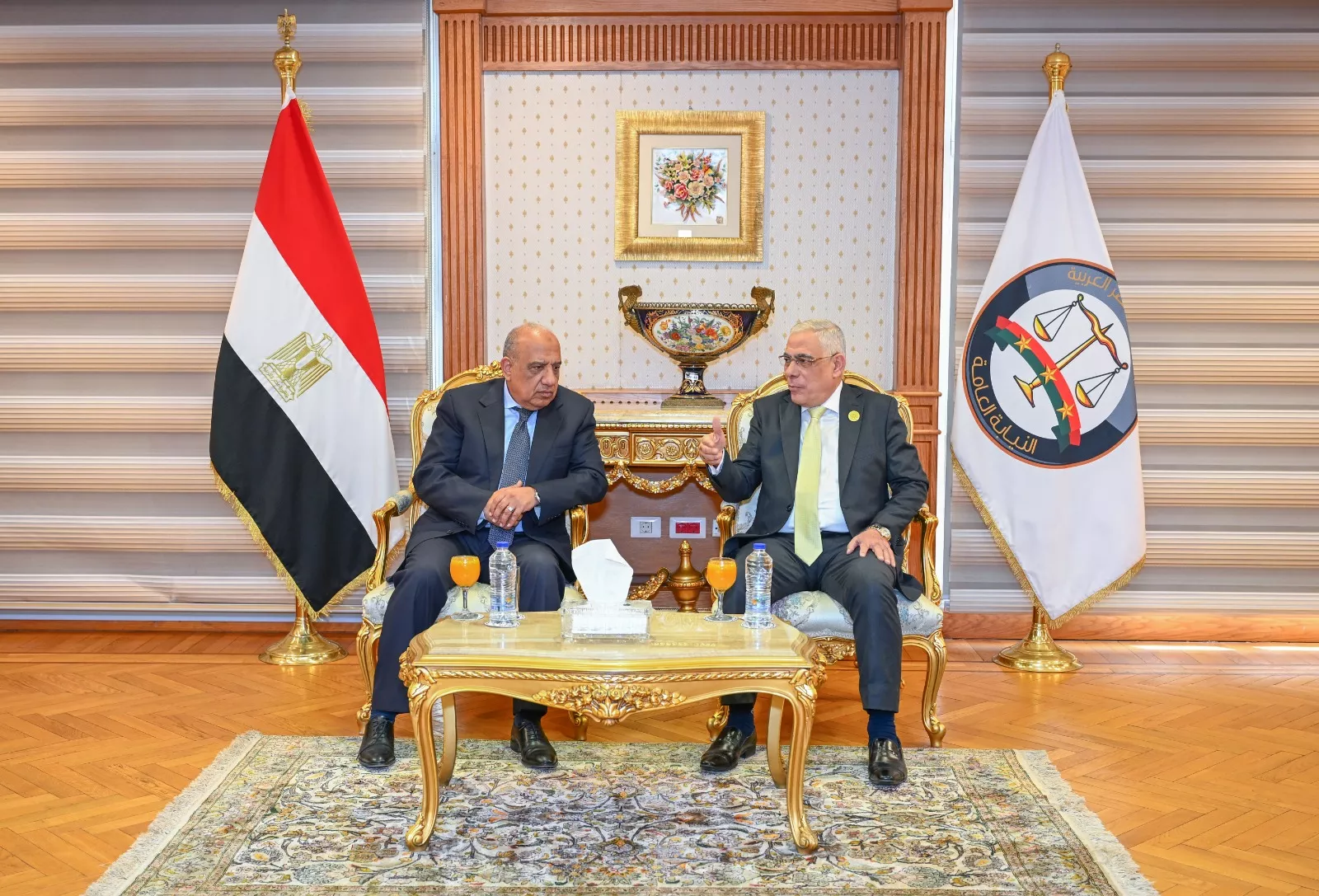 النائب العام ووزير الكهرباء