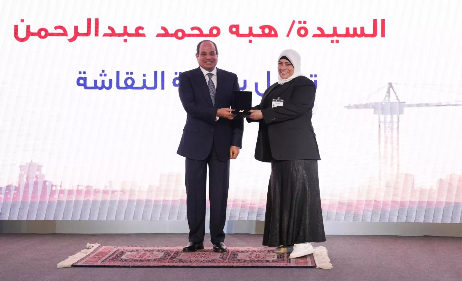 الرئيس السيسي يشارك في احتفال عيد العمال