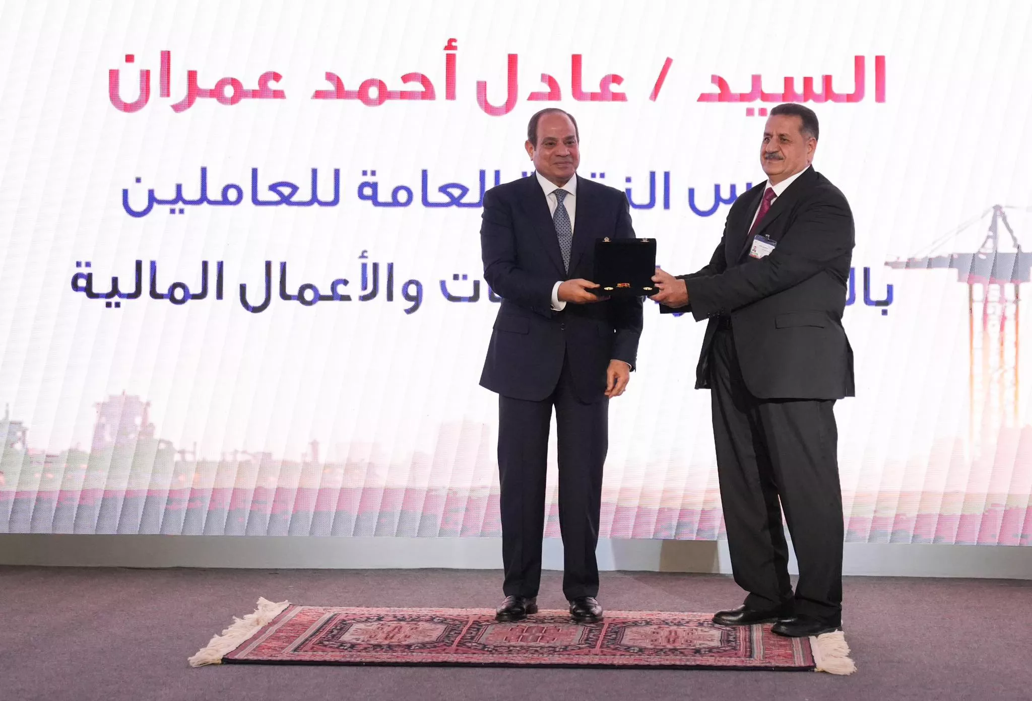 الرئيس السيسي يشارك في احتفال عيد العمال