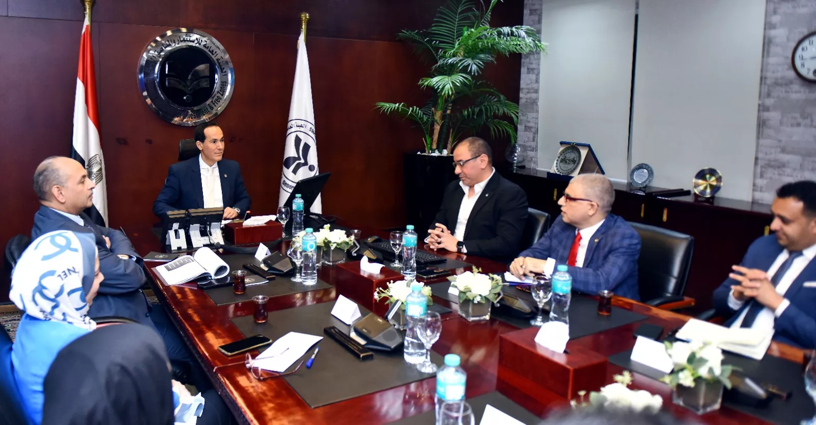 وزير الاستثمار يجتمع مع قيادات المناطق الحرة والاستثمارية والتكنولوجية