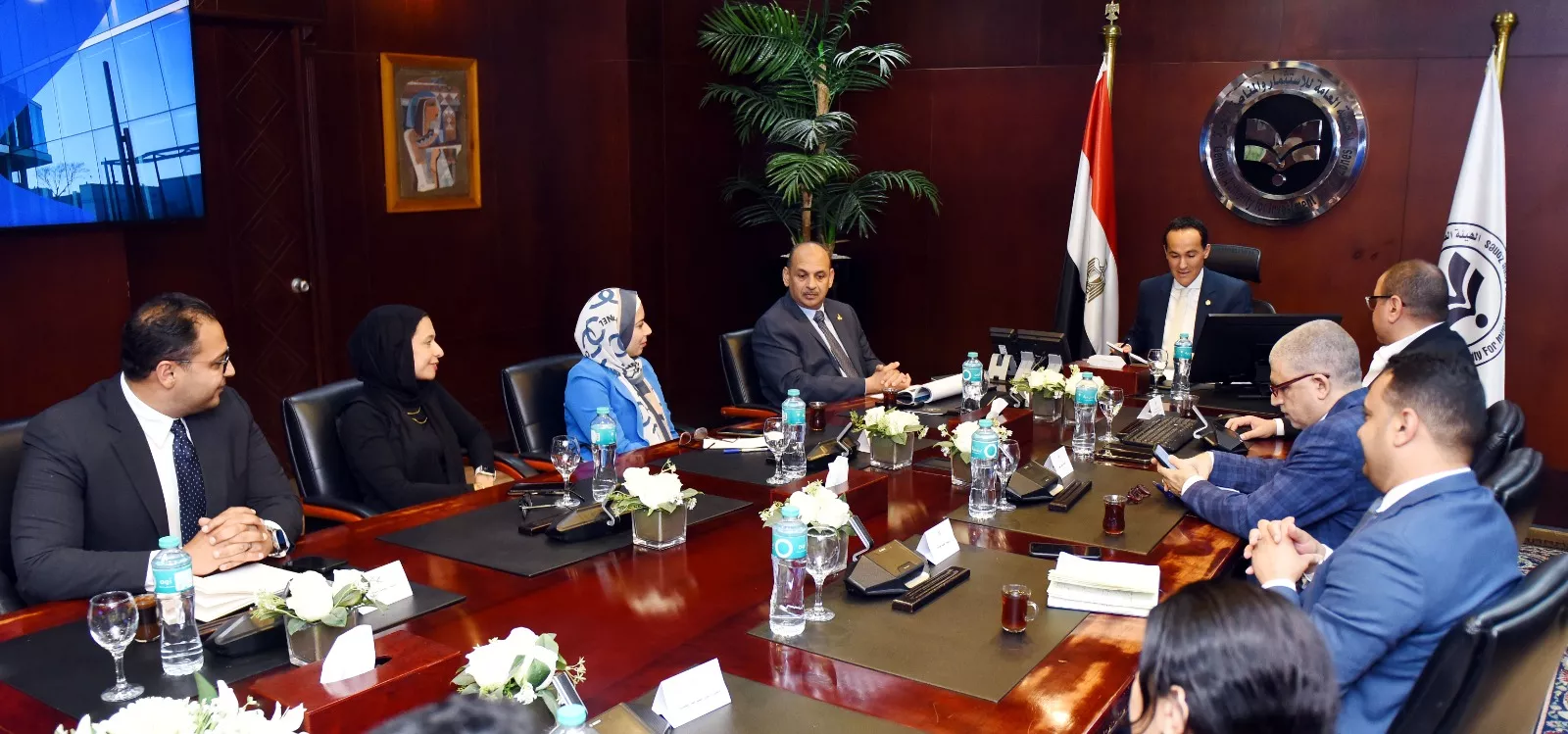 وزير الاستثمار يجتمع مع قيادات المناطق الحرة والاستثمارية والتكنولوجية