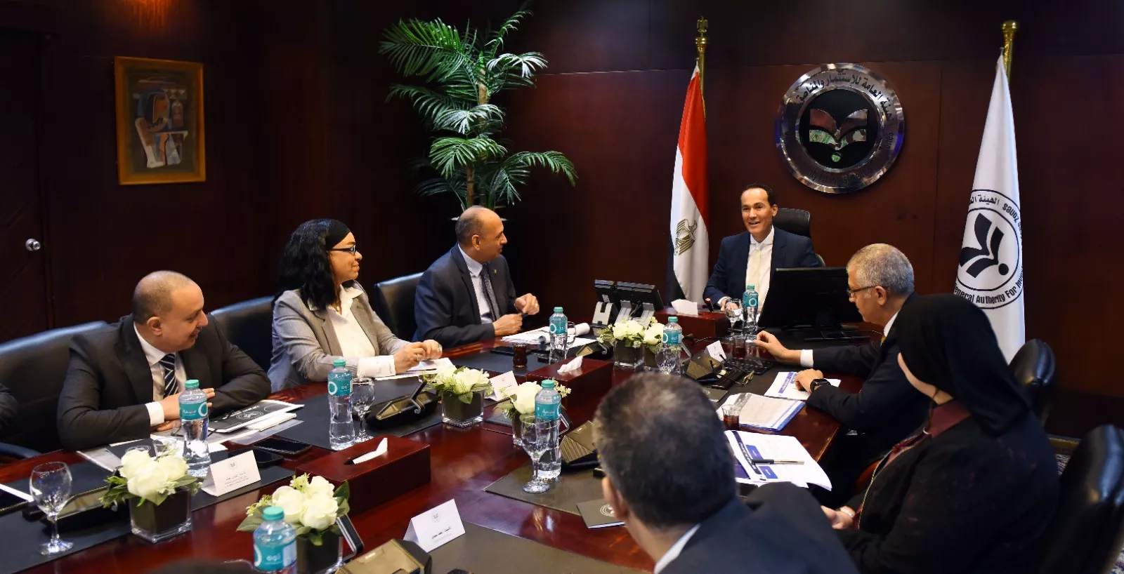 وزير الاستثمار يجتمع مع قيادات المناطق الحرة والاستثمارية والتكنولوجية
