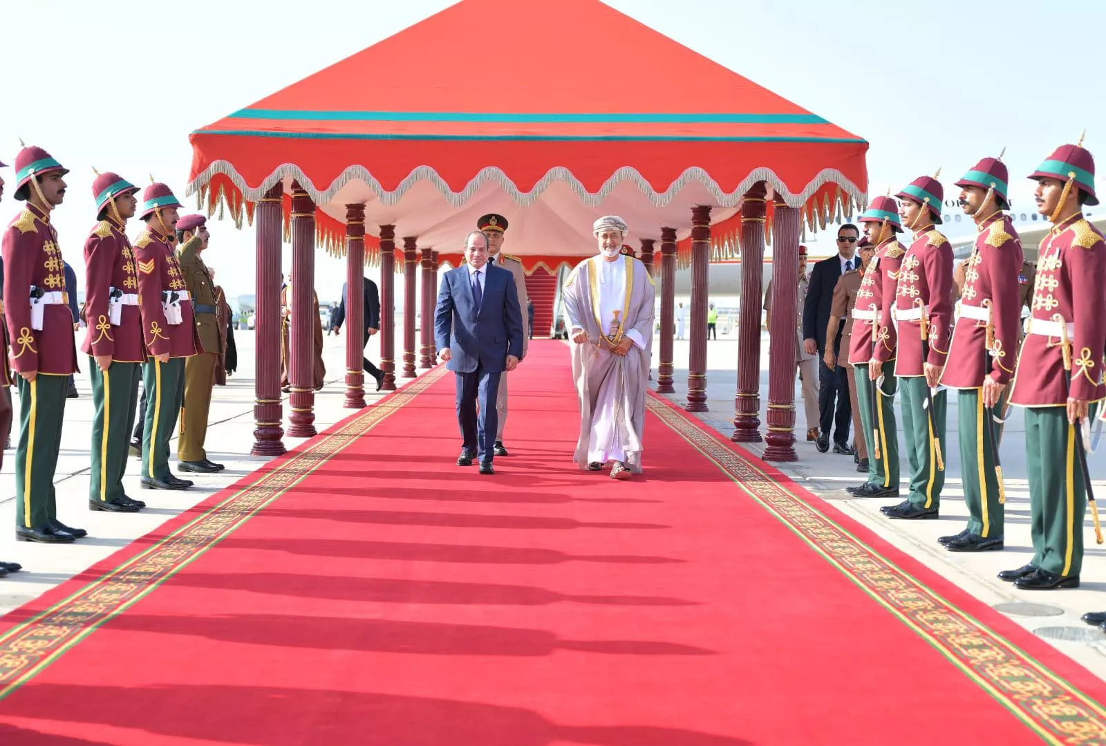 الرئيس السيسي يجري زيارة أخوية إلى سلطنة عُمان