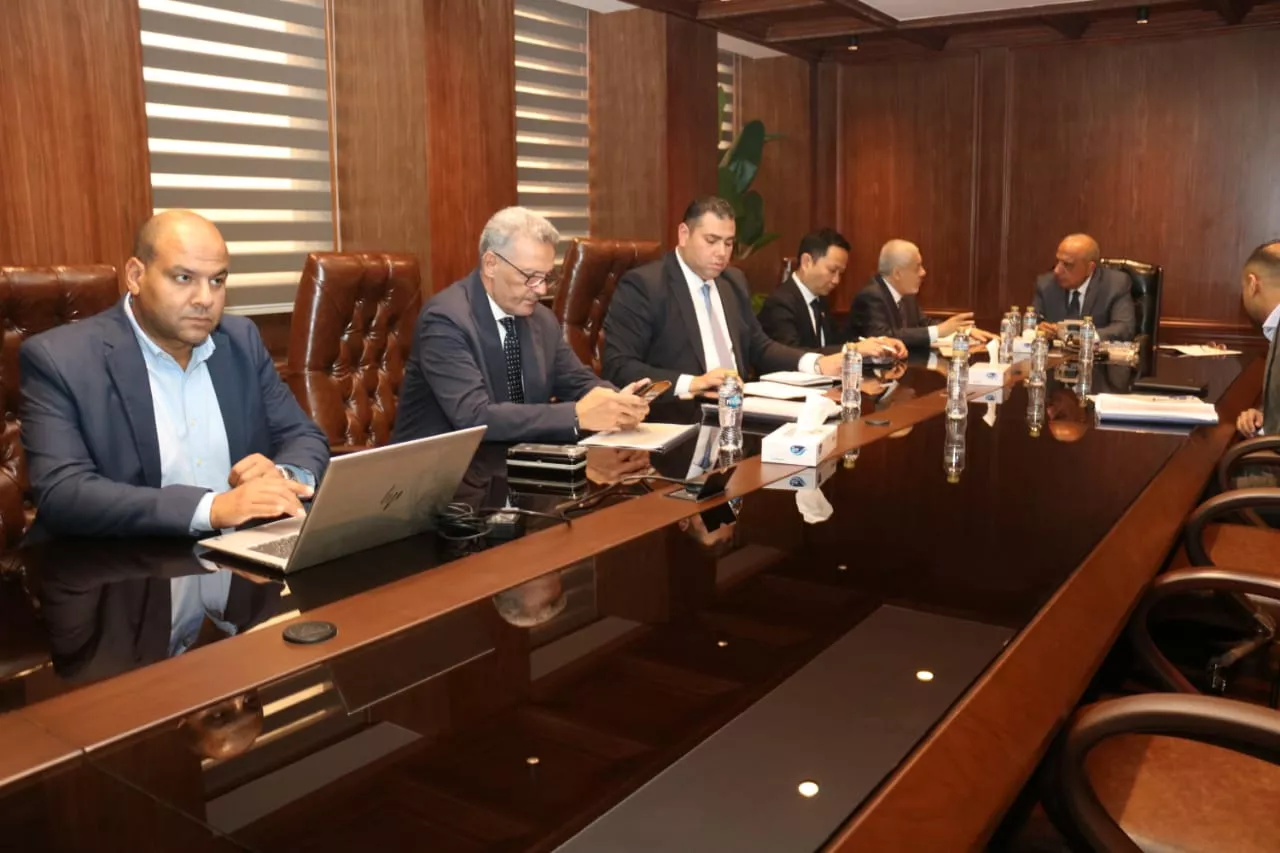 وزير الكهرباء يجتمع مع مسئولي شركة AMEA POWER 