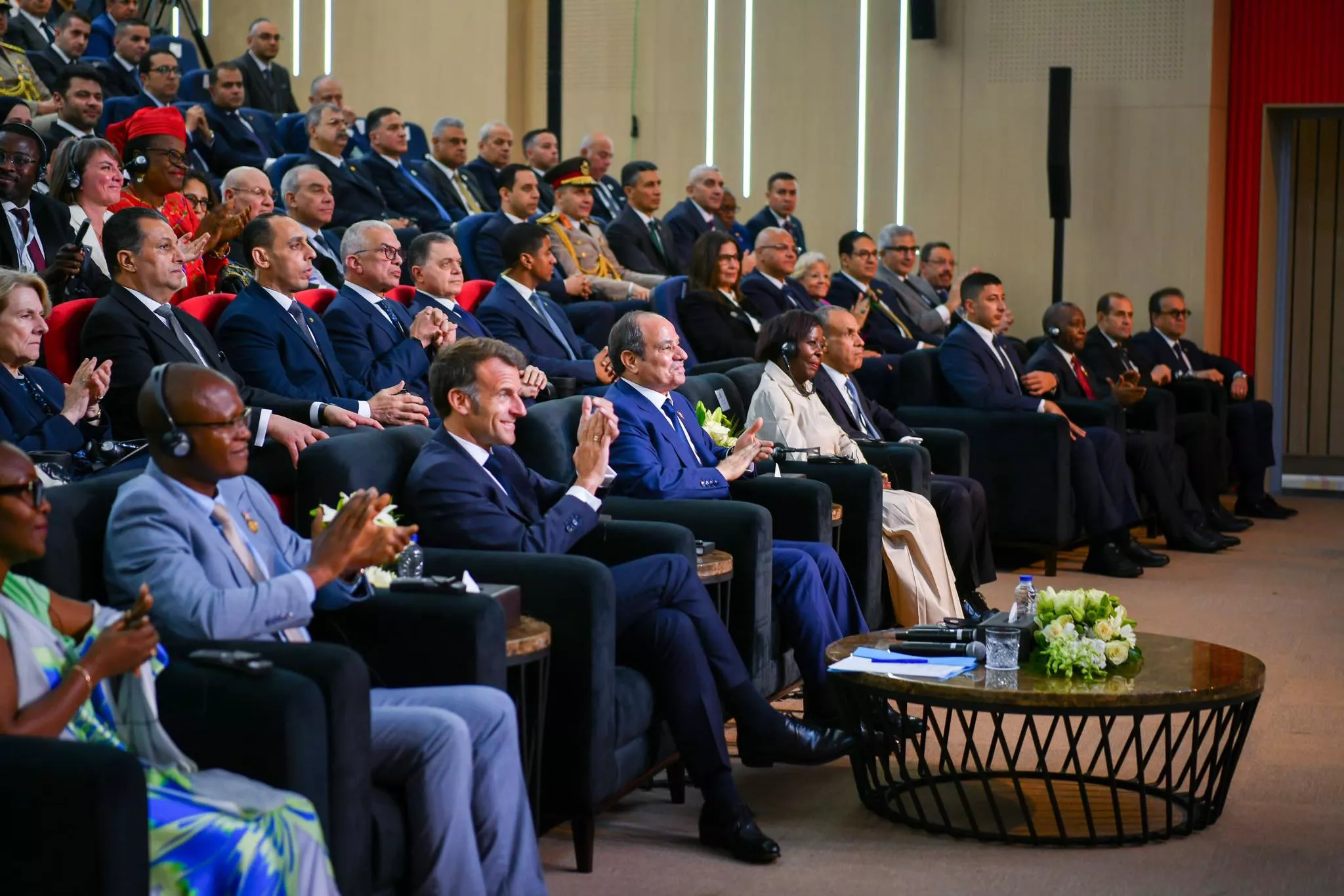 فعاليات اِفتتاح المقر الجديد لجامعة سنجور