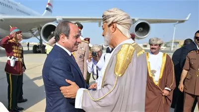 الرئيس السيسي يؤكد دعم مصر وتضامنها مع سلطنة عُمان