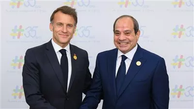 السيسي وماكرون يشهدان افتتاح المقر الجديد لجامعة سنجور بمدينة برج العرب