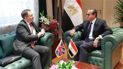 مباحثات مصرية - بريطانية لتعزيز التعاون المشترك في المجالات الصحية