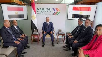 الرئيس السيسي يبحث تعزيز استثمارات «CMA – CGM» الفرنسية في مصر